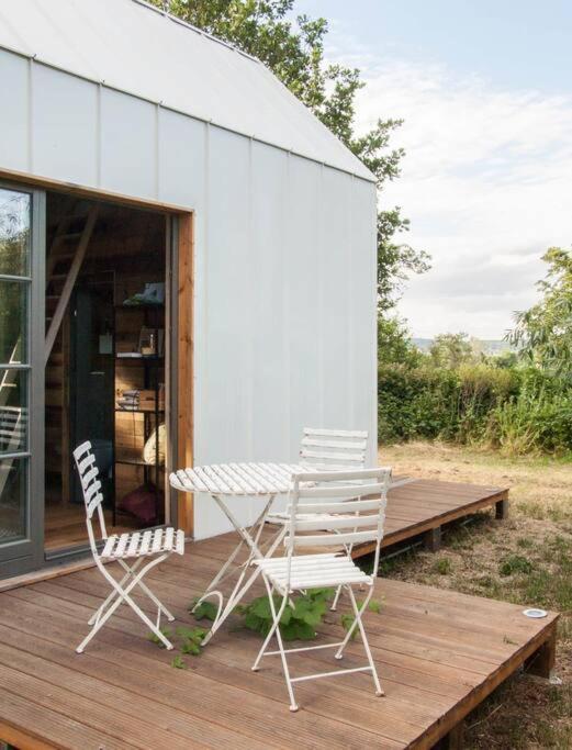 Tiny Haus Auf Idyllischem Grundstueck Im Rittergut Villa Klipphausen Exteriör bild